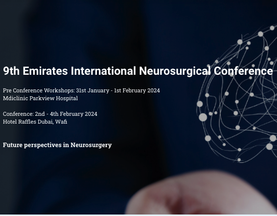 9th Emirates International Neurosurgical Conference, Dubai, 02-04 February, 2024